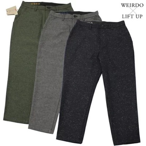 weirdo and LIFT-UP SLACKS 2021AW