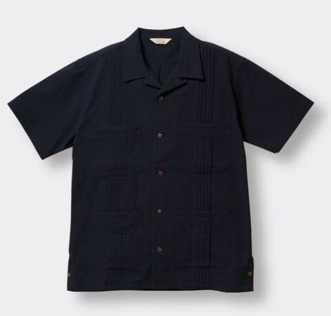 ORGUEIL OR5114 キューバシャツ　ブラック CubaShirts