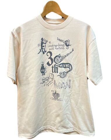 WENDY 30周年記念DESIGN S/S T-シャツ　9オンス ナチュラル