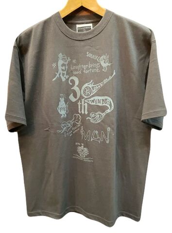WENDY 30周年記念DESIGN S/S T-シャツ　9オンス スミクロ