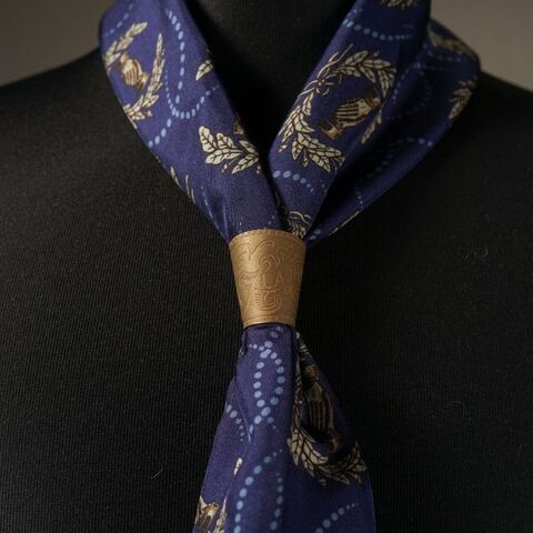 GLAD HAND&CO.  BANDANA HOLDER BRASS