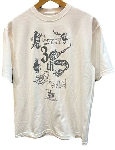 WENDY 30周年記念DESIGN S/S T-シャツ　9オンス ホワイト