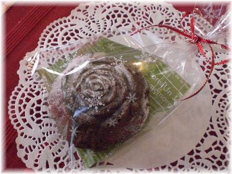 薔薇型ガトーショコラ