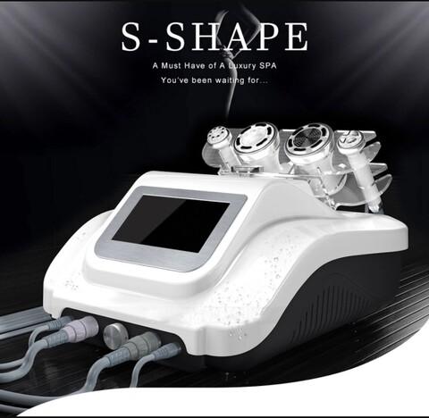 書留航空便送料込】S-Shape 施術時間短縮版 業務用レベル エステサロン キャビテーション ラジオ波 吸引施術 痩身マシン |  医烏のshop（海外直送専門@鬼発送可）