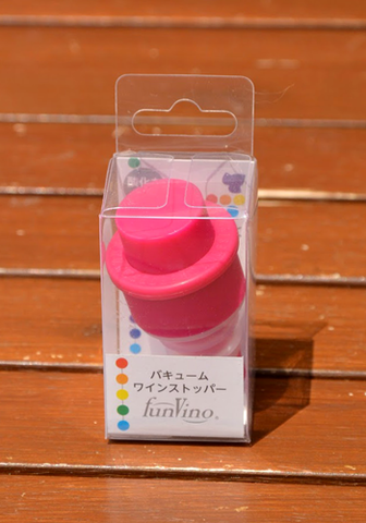 FanVino バキュームワインストッパー（ピンク）