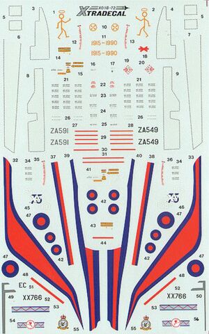 デカールの商品一覧 | ホビーショップ ウイングレット XTRADECAL 1/72