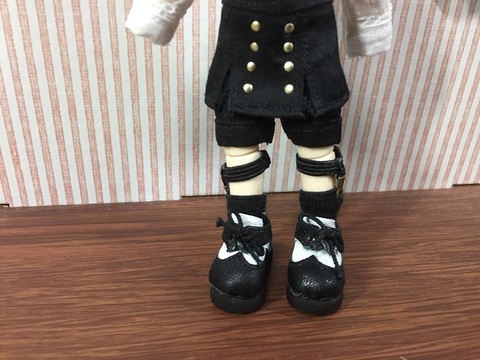 ガーター風ソックス（クルー丈）◆全3色