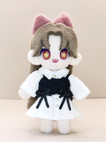 【ぷにみお】リアクロシャツワンピースセット◆全4色◆