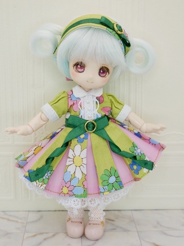 レトロワンピースセット◆全4色◆