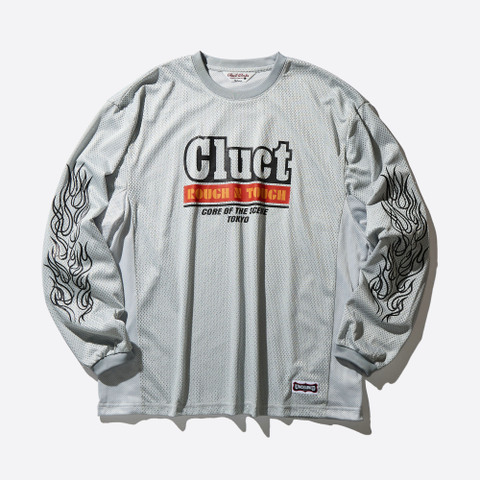 CLUCT RUCKER [MESH L/S TOP] クラクト　メッシュ　ロンT