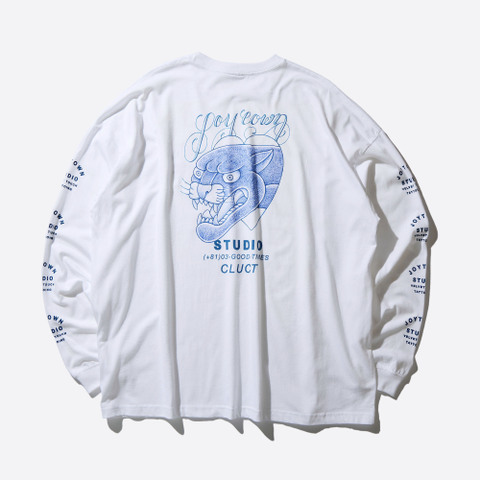 CLUCT JOYTOWN [L/S W TEE]	クラクト ロンT