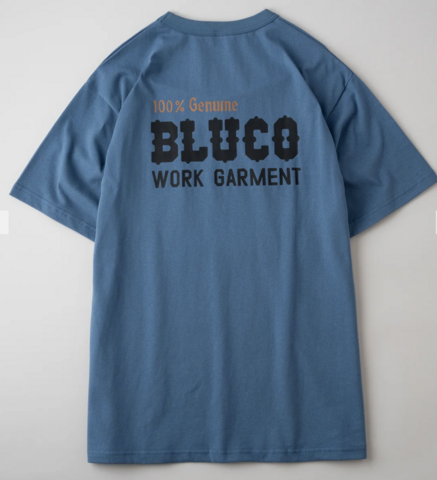 BLUCO　POCKET TEE -Bolt-　ブルコ　ポケットTシャツ