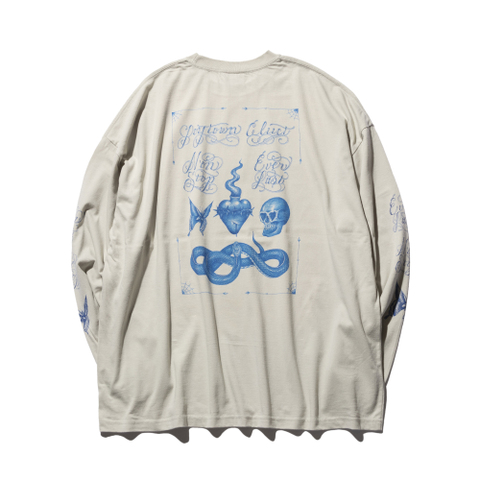 CLUCT JOYTOWN[L/S W TEE] クラクト　ジョイタウン　ロンt