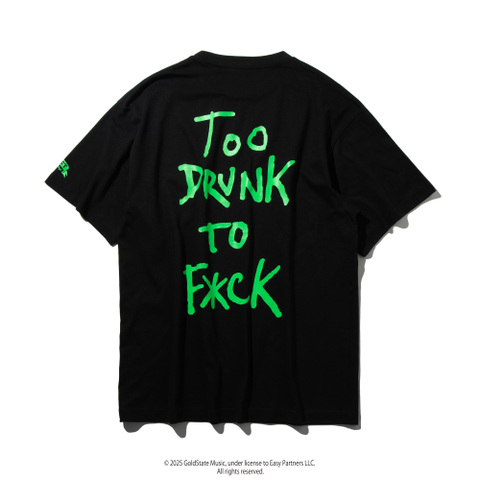 CLUCTTOO DRUNK TO FUCK[S/S TEE] クラクト Tシャツ　コラボ　デットケネディーズ
