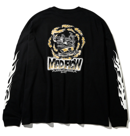 CLUCT MADFLOW [WIDE L/S TEE] 05047 クラクト ロンT