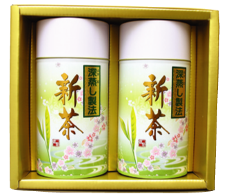 八十八夜新茶170g缶2本セット