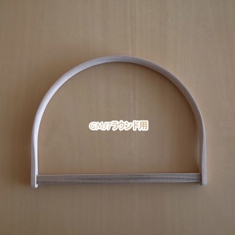 GMJ7ラウンド用ハンドル　オーク　7R、タッパーズin、アラン(レイズ）、6カクテル、ビスコッティ　(ラウンド）No.903