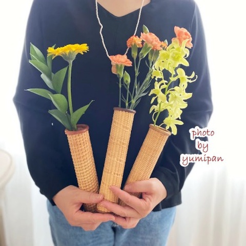 1輪挿し＆ナプキンホルダー Step2