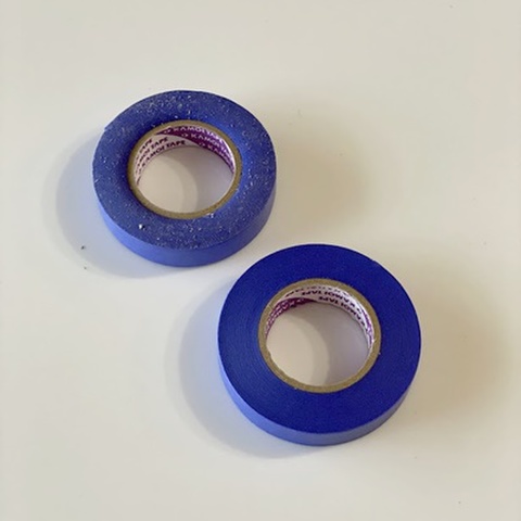 ブルー細いテープ　2巻