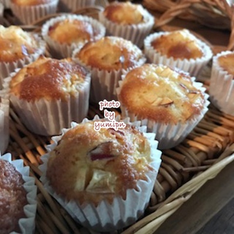 11月の焼き菓子　【リンゴのフィナンシェ　３個 】