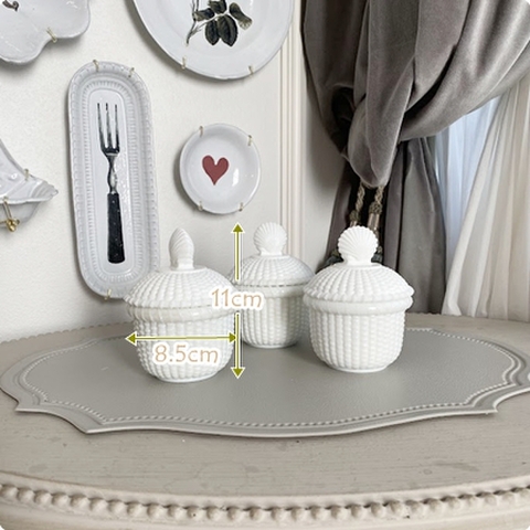 ★ガラス製バスケット